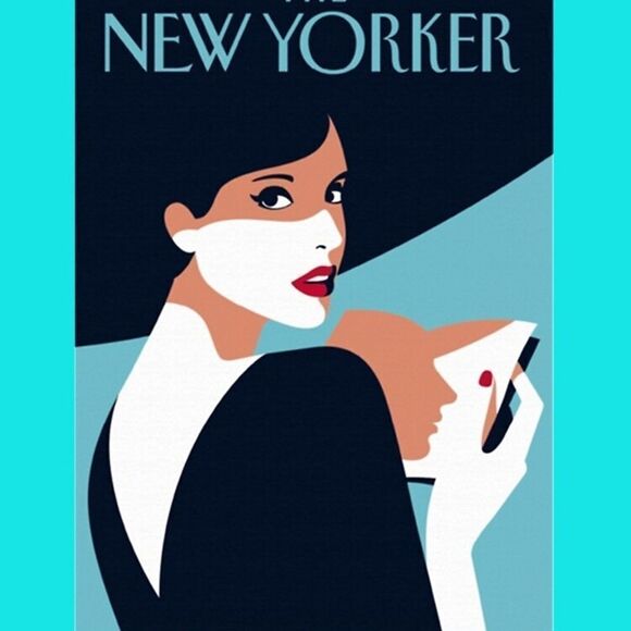 New Yorker Magazine Page Turner Print - Picture 3 of 3